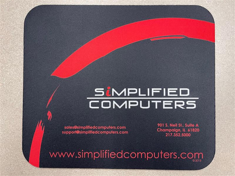 Simplified Computers Mouse Pad