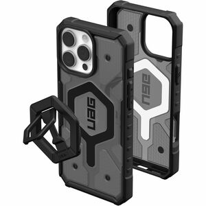 Urban Armor Gear Case - For Apple iPhone 16 Pro Max Smartphone - Ash - Impact Resistant, Impact Absorbing, Shock Resistant, Drop Resistant - Thermoplastic Polyurethane (TPU) - Wireless Charging Compatible