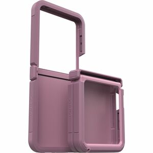 OtterBox Galaxy Z Flip5 Defender Series XT Case - For Samsung Galaxy Z Flip5 Smartphone - Mulberry Muse (Pink) - Drop Resistant, Dust Resistant, Ding Resistant, Dirt Resistant, Bump Resistant - Polycarbonate (PC), Synthetic Rubber, Plastic - Rugged - Retail