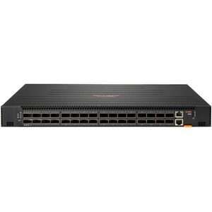 HPE CX 8325 32 QSFP 28 Port Ethernet Switch - Manageable - 100 Gigabit Ethernet, 40 Gigabit Ethernet - 100GBase-X - 3 Layer Supported - 550 W Power Consumption - Optical Fiber - 1U - Rack-mountable - TAA Compliant
