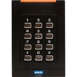 HID Smart Card Reader - Wall Switch Keypad - Contactless - Cable - Wiegand, Pigtail - Wall Mountable - Black