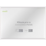 Moshi iGlaze Hardshell Case for 15-inch MacBook Pro (Thunderbolt 3/USB-C) 2016-2019, Stealth Clear, Ultra-slim, Two-piece Design, 360-degree Protection, Rubber Feet, Ventilation Holes