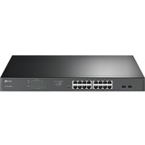 TP-Link TL-SG1218MPE - JetStream 16-Port Gigabit Easy Smart PoE/PoE+ Switch
