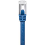 Monoprice Entegrade Cat.7 S/FTP Network Cable - 100 ft Category 7 Network Cable for Network Device - First End: 1 x RJ-45 Network - Male - Second End: 1 x RJ-45 Network - Male - 10 Gbit/s - Patch Cable - Shielding - Gold Plated Contact - 26 AWG - Blue