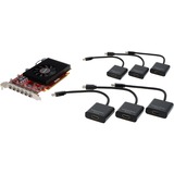 VisionTek AMD Radeon HD 7750 Graphic Card - 2 GB GDDR5 - PCI Express x16 - 6 x Mini DisplayPort - Mini DisplayPort