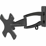Monoprice Mounting Arm for Flat Panel Display - Black - 13" to 23" Screen Support - 33 lb Load Capacity - 75 x 75, 100 x 100 - VESA Mount Compatible - Aluminum