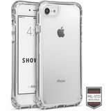 Cellairis Showcase Clear Protective Phone Case - For Apple iPhone 7, iPhone 8, iPhone SE 2, iPhone SE 3 Smartphone - Clear - Drop Resistant - Thermoplastic Elastomer (TPE), Polycarbonate (PC)
