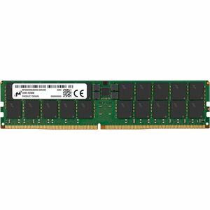 Micron 96GB DDR5 SDRAM Memory Module - For Server, Workstation - 96 GB (1 x 96GB) - DDR5-5600/PC5-44800 DDR5 SDRAM - 5600 MHz Dual-rank Memory - CL46 - 1.10 V - ECC - Registered - 288-pin - DIMM