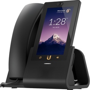 Ubiquiti IP Phone - Corded - Corded/Cordless - Wi-Fi, Bluetooth - Desktop - Black - VoIP - IEEE 802.11a/b/g/n/ac - 2 x Network (RJ-45) - PoE Ports