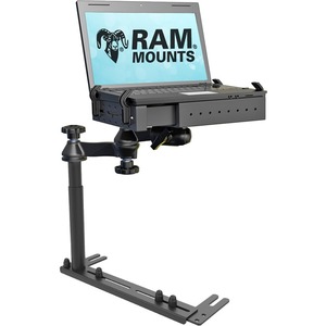 RAM Mounts No-Drill Vehicle Mount for Notebook - 17" Screen Support - Powder Coated Steel