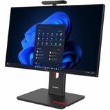 Lenovo ThinkCentre M90a Gen 6 13AT0008US All-in-One Computer - Intel Core Ultra 7 2nd Gen 265 - vPro Technology - 16 GB - 512 GB SSD - 23.8" Full HD - Desktop - Black