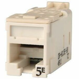 Ortronics Clarity High Density Jack (HDJ) CAT5E, T568A/B, White