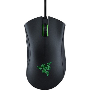 Razer DeathAdder Essential Gaming Mouse - Optical - Cable - Black - USB Type A - 6400 dpi - 5 Programmable Button(s) - Right-handed