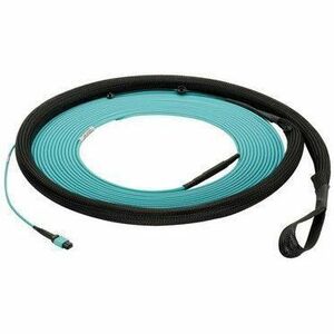 Panduit Fiber Optic Trunk Network Cable - 21 ft Fiber Optic Network Cable for Network Device - First End: 1 x PanMPO Network - Female - Second End: 1 x PanMPO Network - Female - 100 Gbit/s - Trunk Cable - Plenum, OFNP