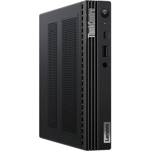 Lenovo ThinkCentre M90q Gen 3 11U5002SUS Desktop Computer - Intel Core i3 12th Gen i3-12100T - 8 GB - 128 GB SSD - Tiny - Raven Black