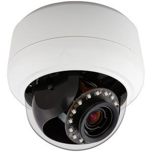 Illustra Illustra Pro IPS03D2OCWIT 3 Megapixel Outdoor Network Camera - Color, Monochrome - Mini Dome - White
