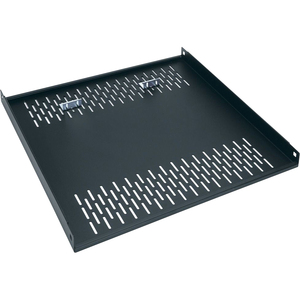 Middle Atlantic SH Series Rack Shelf - Black - Steel - 250 lb Maximum Weight Capacity