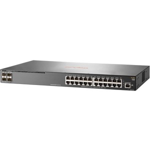 HPE 2930F 24G 4SFP+ Switch - 24 Ports - Manageable - 3 Layer Supported - Modular - 29.30 W Power Consumption - Twisted Pair, Optical Fiber - 1U - Rack-mountable - Lifetime Limited Warranty