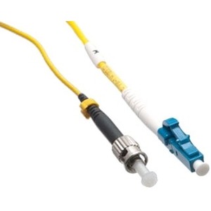 Axiom LC/ST Singlemode Simplex OS2 9/125 Fiber Optic Cable 1m - 3.28 ft Fiber Optic Network Cable for Network Device - First End: 1 x ST Network - Male - Second End: 1 x LC Network - Male - Patch Cable - 9/125 &micro;m - Yellow