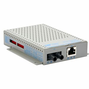 Omnitron Systems Multi-port 10/100 Media Converter with Power over Ethernet (PoE/PoE+)