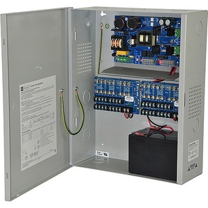 Altronix Sixteen (16) Fused Outputs Power Supply/Charger - Wall Mount - 120 V AC Input - 12 V DC Output - 16 +12V Rails