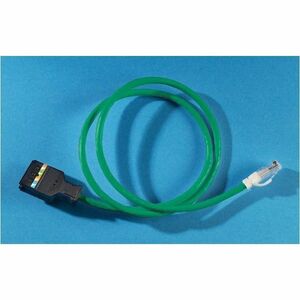 Ortronics Clarity 5E 110/Mod 8 Patch Cord, Category 5e, 5ft, Green