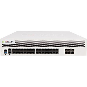 Fortinet FortiGate 2000E Network Security/Firewall Appliance - 34 Port - 10GBase-X, 1000Base-T - 10 Gigabit Ethernet - 90 Gbit/s Firewall Throughput - AES (256-bit), SHA-256 - 30000 VPN - 32 x RJ-45 - 6 Total Expansion Slots - 50 Hz, 60 Hz - 2U - Rack-mountable, Rail-mountable