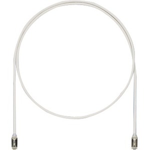 Panduit TX6A-28 Cat.6a F/UTP Network Cable - 26.25 ft Category 6a Network Cable for Network Device - First End: 1 x RJ-45 Network - Male - Second End: 1 x RJ-45 Network - Male - Patch Cable - Shielding - Gold Plated Contact - 28 AWG - Blue - 1
