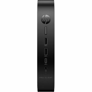 HP Pro t550 Thin Client Celeron J6412 Quad-core (4 Core) 2 GHz - Intel Chip - 8 GB RAM DDR4 SDRAM - 256 GB SSD UHD Graphics - Gigabit Ethernet - Windows 10 IoT Enterprise LTSC 2021 - DisplayPort - Network (RJ-45) - 7 Total USB Port(s) - 2 USB 2.0 Port(s) - USB Type-C - 45 W