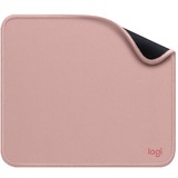 Logitech Studio Series Mouse Pad - 7.87" Height x 9.06" Width - Dark Rose - Natural Rubber, Nylon - Anti-slip, Anti-fray, Spill Resistant