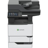 Lexmark MX722ade Laser Multifunction Printer - Monochrome - Copier/Fax/Printer/Scanner - 70 ppm Mono Print - 1200 x 1200 dpi Print - Automatic Duplex Print - Up to 350000 Pages Monthly - 650 sheets Input - Color Scanner - 600 dpi Optical Scan - Monochrome Fax - Gigabit Ethernet - USB - For Plain Paper Print