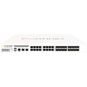 Fortinet FortiGate FG-400E Network Security/Firewall Appliance - 17 Port - 1000Base-X, 1000Base-T - Gigabit Ethernet - 32 Gbit/s Firewall Throughput - SHA-256, AES (256-bit), TLS 1.3, SSL - 5000 VPN - 17 x RJ-45 - 16 Total Expansion Slots - 50 Hz, 60 Hz - 1U - Rack-mountable