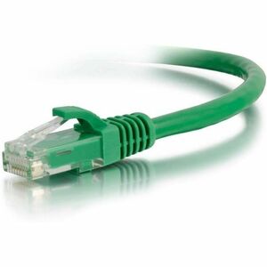Quiktron Q-Series Category 6a Network Cable - 10 ft Category 6a Network Cable for Network Device - First End: 1 x RJ-45 Network - Male - Second End: 1 x RJ-45 Network - Male - Patch Cable - Gold Plated Connector - 24 AWG - Green