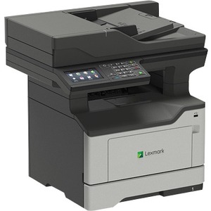 Lexmark MX520 MX521ade Laser Multifunction Printer-Monochrome-Copier/Scanner-46 ppm Mono Print-1200x1200 Print-Automatic Duplex Print-120000 Pages Monthly-350 sheets Input-Color Scanner-1200 Optical Scan-Gigabit Ethernet - Copier/Printer/Scanner - 46 ppm Mono Print - 1200 x 1200 dpi Print - Automatic Duplex Print - Up to 120000 Pages Monthly - 350 sheets Input - Color Scanner - 1200 dpi Optical Scan - Gigabit Ethernet - USB - For Plain Paper Print