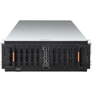WD Ultrastar Serv60+8 Hybrid Storage Server - Intel Xeon - 60 x HDD Supported - 780 TB Supported HDD Capacity - 24 x HDD Installed - 336 TB Installed HDD Capacity - 32 x SSD Supported - Serial Attached SCSI (SAS) Controller - 68 x Total Bays - 8 x 2.5" Bay - 60 x 2.5"/3.5" Bay - 6 x Total Slot(s) - 10 Gigabit Ethernet - VGA - 4 USB Port(s) - 2 USB 2.0 Port(s) - 2 USB 3.0 Port(s) - Network (RJ-45) - IPMI 2.0 - 4U - Rack-mountable