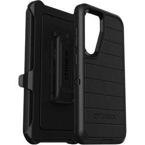 OtterBox Defender Series Pro Rugged Carrying Case (Holster) Samsung Galaxy S24 Smartphone - Black - Bacterial Resistant, Impact Absorbing, Dust Resistant Port, Dirt Resistant Port, Drop Resistant, Shock Absorbing - Polycarbonate, Thermoplastic Elastomer (TPE), Plastic Body - Holster, Belt Clip - 6.4" Height x 3.5" Width x 1.3" Depth - 1 Pack