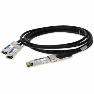AddOn Mellanox® MCP7H60-W01AR30 Compatible TAA Compliant 400GBase-CU QSFP-DD 400G to 2xQSFP56 200G PAM-4 Direct Attach Cable (Passive Twinax, 1.5m)
