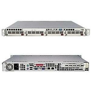 Supermicro SC813MT-300C Chassis - Rack-mountable - Beige
