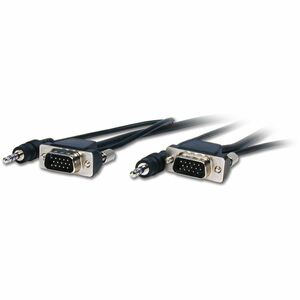 Comprehensive MicroFlex Pro AV/IT VGA HD15 plug to plug w/audio cable 12ft