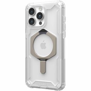 Urban Armor Gear Plasma XTE iPhone 15 Pro Max Case - Clear/Titanium
