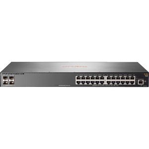 HPE 2930F 24G 4SFP+ Switch - 24 Ports - Manageable - Gigabit Ethernet, 10 Gigabit Ethernet - 10/100/1000Base-T, 10GBase-X - 3 Layer Supported - Modular - 29.30 W Power Consumption - Optical Fiber, Twisted Pair - Rack-mountable