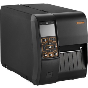 Bixolon XT5-43 Desktop Thermal Transfer Printer - Monochrome - Label Print - Gigabit Ethernet - USB - USB Host - Serial - US - Black - Real Time Clock - 98.43" Print Length x 4.16" Print Width - 10 in/s Mono - 300 dpi - 4.49" Label Width - SLCS, BPL-Z, BPL-E, BPL-D Emulation - For Android, PC, iOS