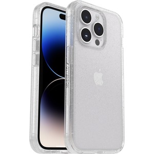 OtterBox iPhone 14 Pro Symmetry Series Clear Antimicrobial Case - For Apple iPhone 14 Pro Smartphone - Stardust 2.0 - Bacterial Resistant, Drop Resistant - Polycarbonate, Synthetic Rubber, Plastic - 1