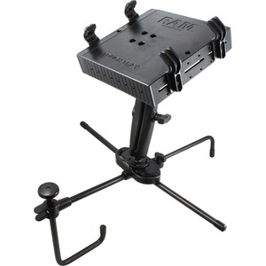 RAM Mounts Seat-Mate Vehicle Mount for Notebook, Tablet, Ultra Mobile PC - 17" Screen Support - Powder Coated Marine-grade Aluminum