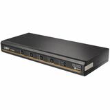 Vertiv Avocent Cybex SC800 Secure Desktop KVM Switch, Single Head Monitor, 4 Port, CAC, NIAP Version 4.0 Certified, TAA Compliant (SC845DPHC-400)