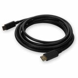 AddOn 10m DisplayPort 1.4 Male to DisplayPort 1.4 Male Black Cable For Resolution Up to 7680x4320 (8K UHD)