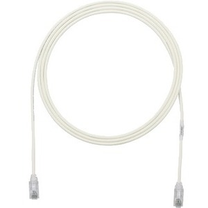 Panduit Cat.6 UTP Patch Network Cable - 16 ft Category 6 Network Cable for Network Device - First End: 1 x RJ-45 Network - Male - Second End: 1 x RJ-45 Network - Male - Patch Cable - Gold Plated Contact - 28 AWG - Off White