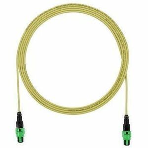 PanNet Interconnect Fiber Optic Network Cable - 60 ft Fiber Optic Network Cable for Network Device, Fiber Optic Cassette, Enclosure - First End: 1 x PanMPO Network - Female - Second End: 1 x PanMPO Network - Female - 400 Gbit/s - Plenum, OFNP - 9/125 &micro;m - Yellow - 1 Pack