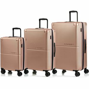 Earth Collection - 3-piece Hardside Luggage set - Champagne