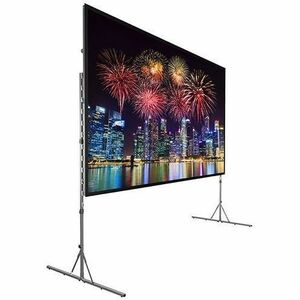 Da-Lite Fast-Fold Deluxe Projection Screen System - Portable Folding Frame Screen - 158in Screen